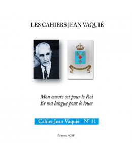 CAHIERS JEAN VAQUIÉ –  CAHIER N°11