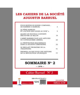 Les cahiers de la Société Augustin Barruel - Cahier Barruel N° 2
