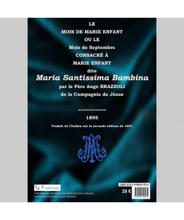 MARIE ENFANT dite Santissima Maria Bambina