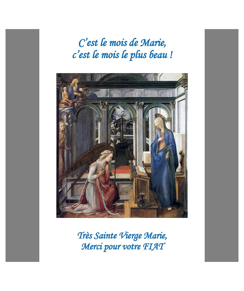 Image A6 (105 x148) "C’est le mois de Marie"