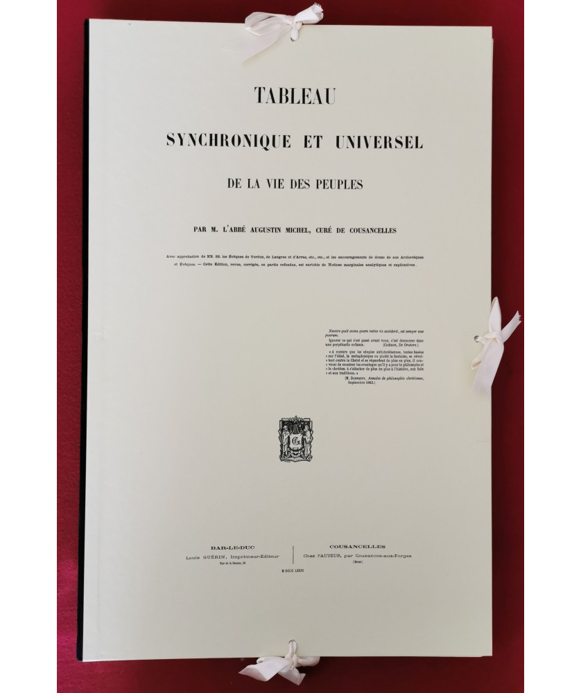 TABLEAU SYNCHRONIQUE ET UNIVERSEL DE LA VIE DES PEUPLES