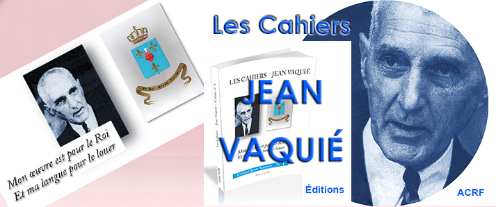 Les Cahiers Jean Vaquié